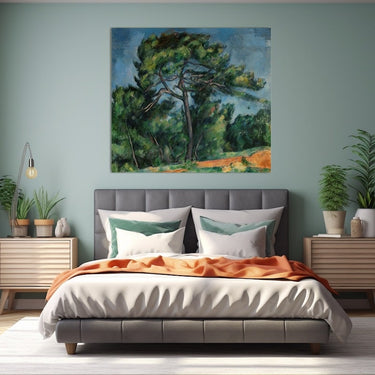 Cezanne Tree Painting